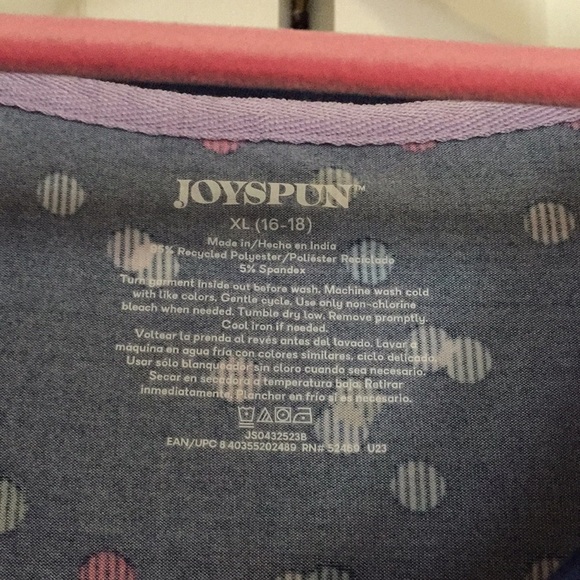 Joyspun Polka Dots Blue Chemie XL - Picture 3 of 6